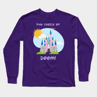 Pink Castle of Doom Long Sleeve T-Shirt